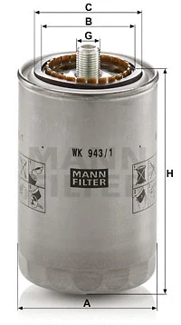 Fuel Filter (WK 943/1)