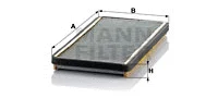Filter, cabin air (CU 3423)