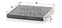 Filter, cabin air (CUK 2131)