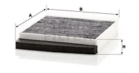 Filter, cabin air (CUK 2855)