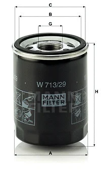Oil Filter (W 713/29)