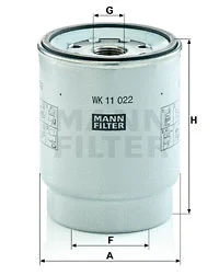 Fuel Filter (WK 11 022 z)