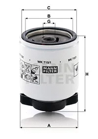 Fuel Filter (WK 715/1)