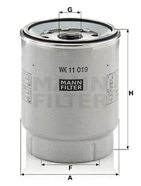 Fuel Filter (WK 11 019 z)