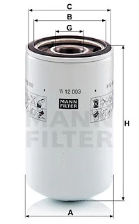 Oil Filter (W 12 003)