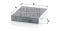 Filter, cabin air (CUK 22 011)