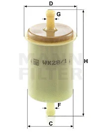 Fuel Filter (WK 28/1)