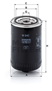 Oil Filter (W 940 (10))