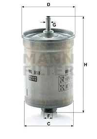 Fuel Filter (WK 818)