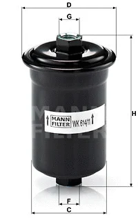 Fuel Filter (WK 614/11)