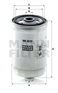 Fuel Filter (WK 8030)