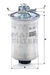 Fuel Filter (WK 842/12 x)