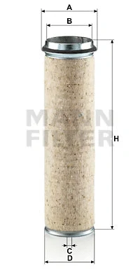 Secondary Air Filter (CF 1000)