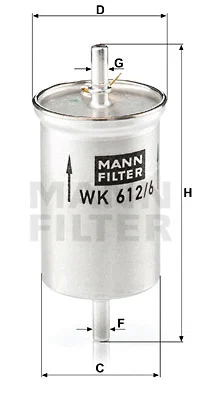 Fuel Filter (WK 612/6)