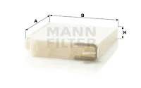 Filter, cabin air (CU 1829)
