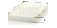 Filter, cabin air (CU 2951)