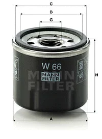 Oil Filter (W 66)