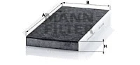 Filter, cabin air (CUK 4054)