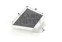 Filter, cabin air (CUK 3448)