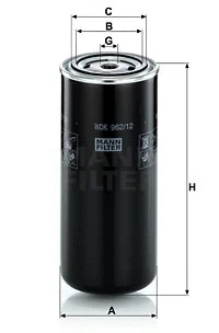 Fuel Filter (WDK 962/12)