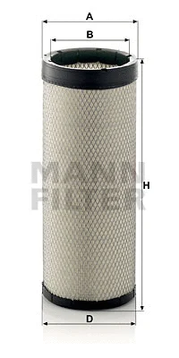 Secondary Air Filter (CF 1800)