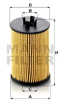 Oil Filter (HU 612/1 x)