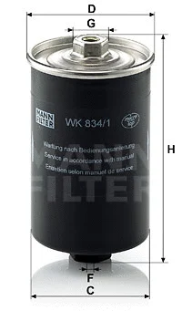 Fuel Filter (WK 834/1)