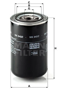 Fuel Filter (WK 940/2)