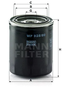 Oil Filter (WP 928/80)