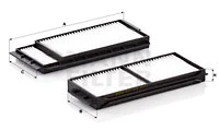 Filter, cabin air (CU 22 001-2)