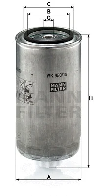 Fuel Filter (WK 950/19)