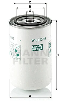 Fuel Filter (WK 940/15)