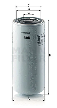 Oil Filter (WD 13 145/3)