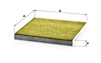 Filter, cabin air (FP 2544)