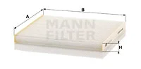 Filter, cabin air (CU 23 011)