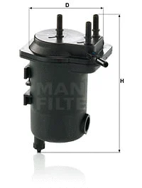 Fuel Filter (WK 939/12 x)
