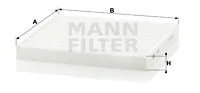 Filter, cabin air (CU 2544)