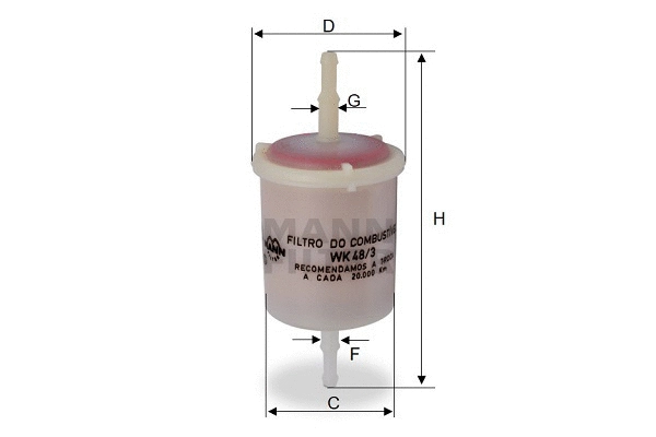 Fuel Filter (WK 48/3)
