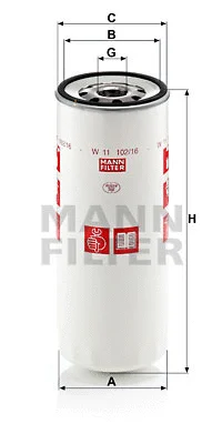 Oil Filter (W 11 102/16)