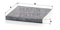Filter, cabin air (CUK 2544)