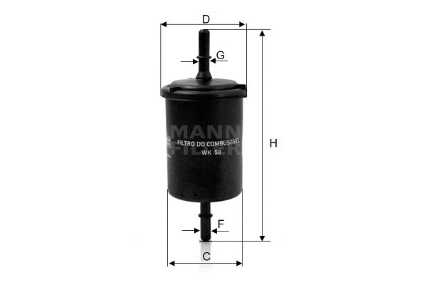 Fuel Filter (WK 58)