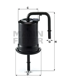 Fuel Filter (WK 614/45)