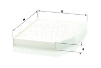 Filter, cabin air (CU 29 007)