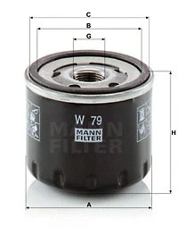 Oil Filter (W 79)