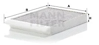 Filter, cabin air (CUK 30 012)