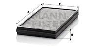 Filter, cabin air (CUK 3124-2)