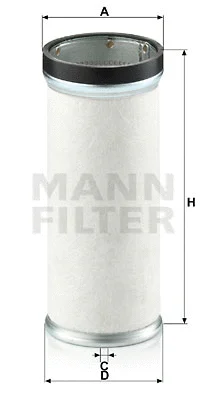 Secondary Air Filter (CF 821)