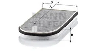 Filter, cabin air (CUK 3642-2)