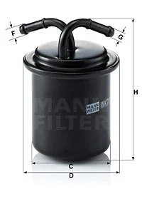 Fuel Filter (WK 711)