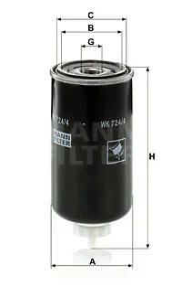 Fuel Filter (WK 724/4)